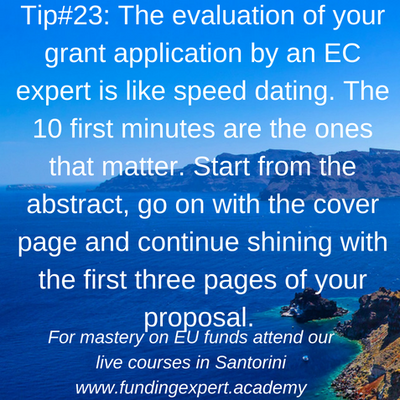 Santorini training tip 23